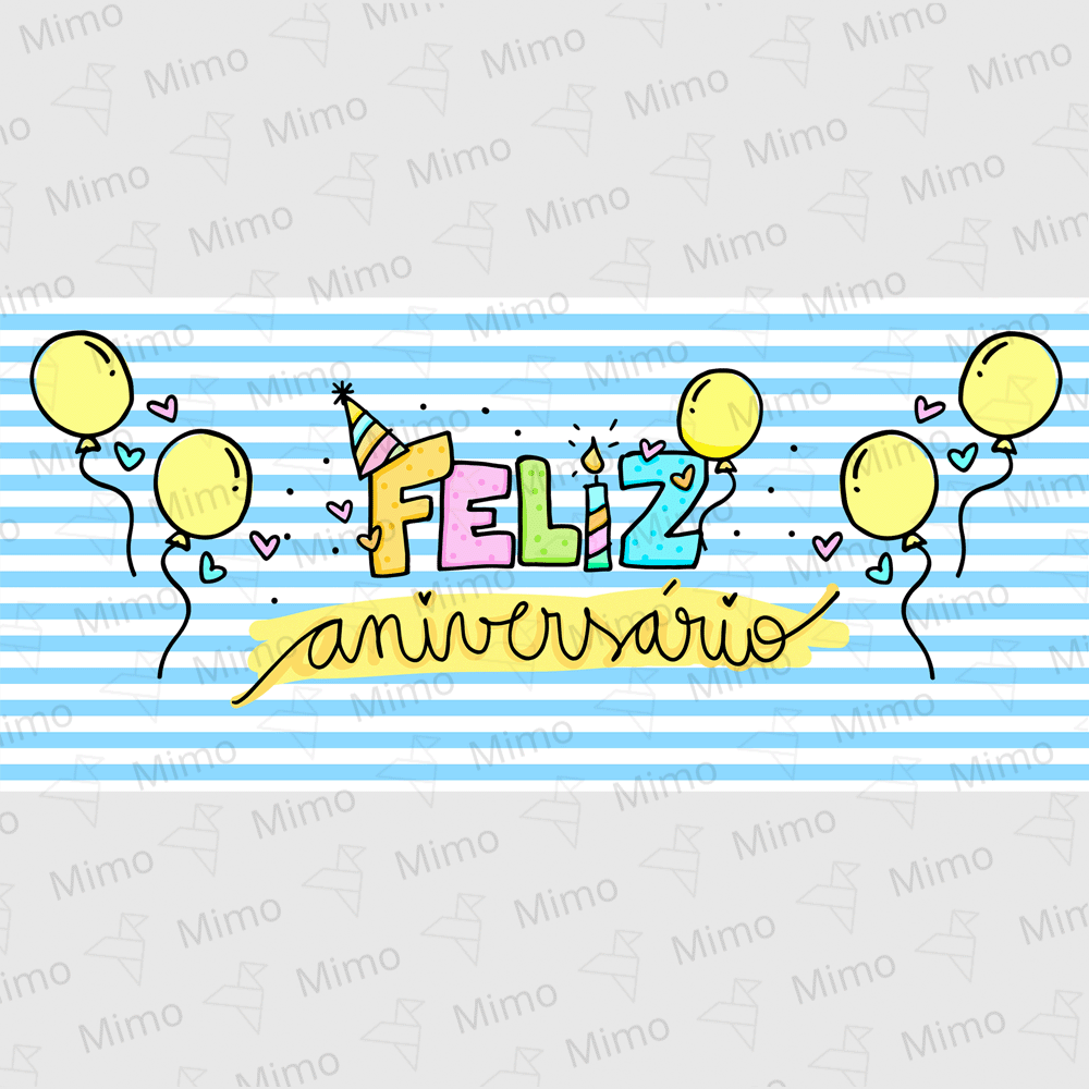 Caneca - Feliz Aniversário