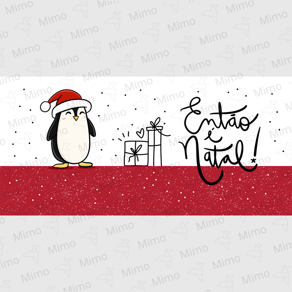 Caneca - Natal Pinguim