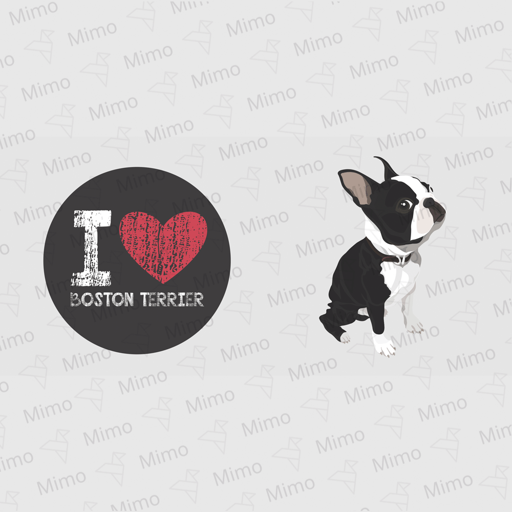 Caneca - I Love Boston Terrier