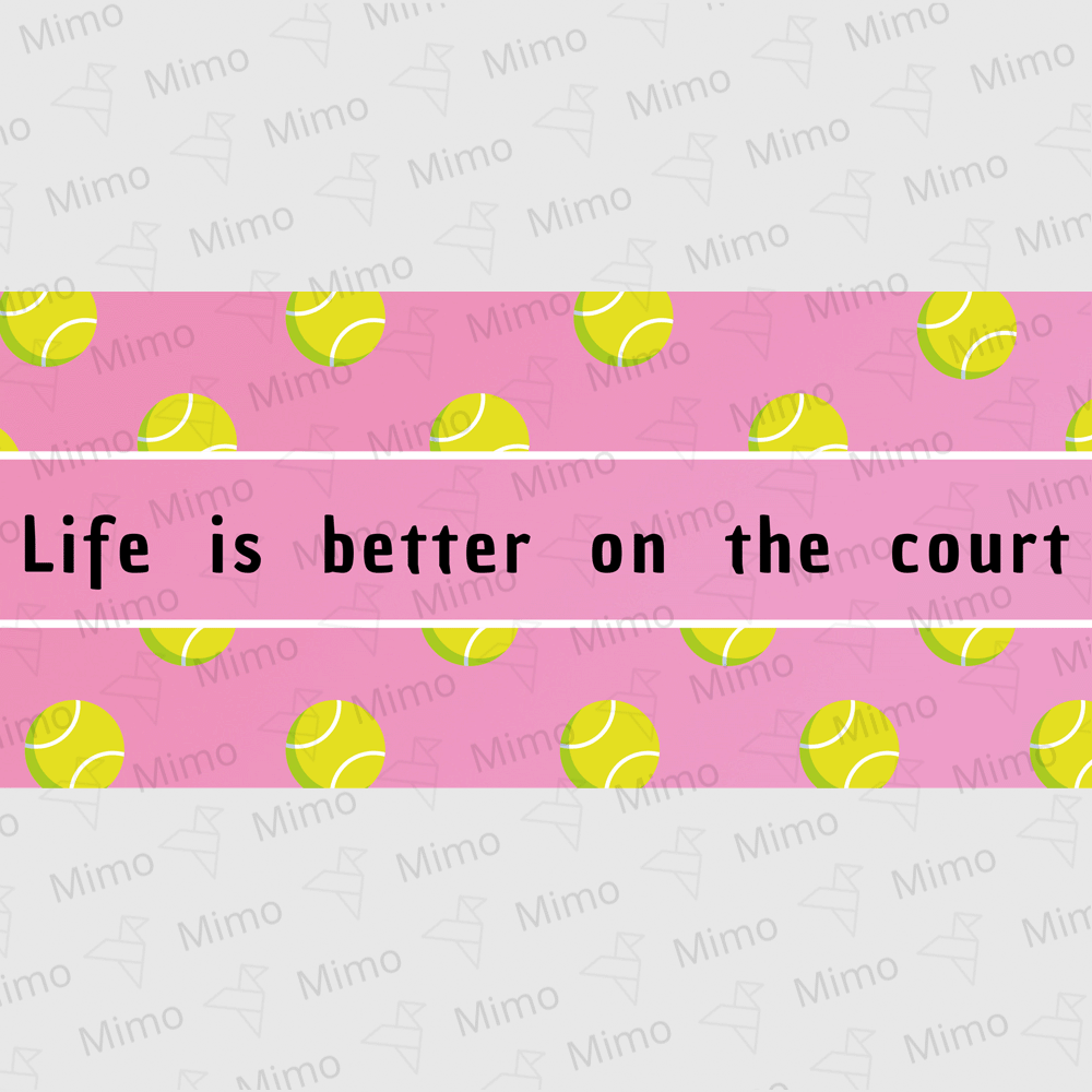 Caneca - Life is better on the court