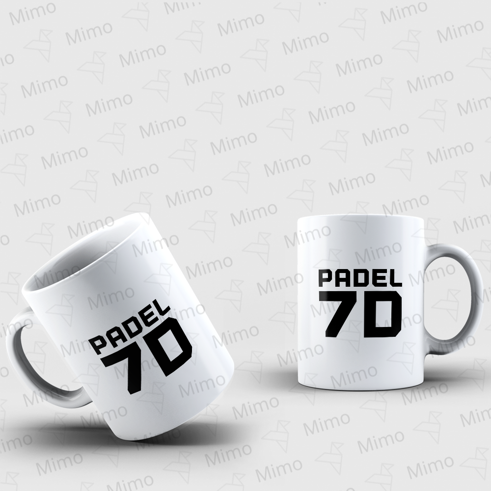 Caneca - Padel 7D - Branco