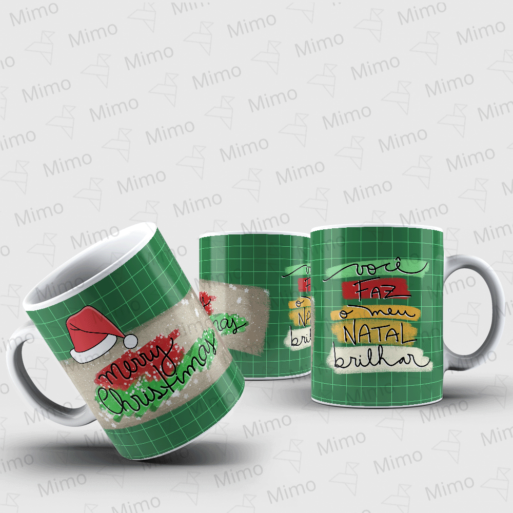 Caneca - Natal brilhante