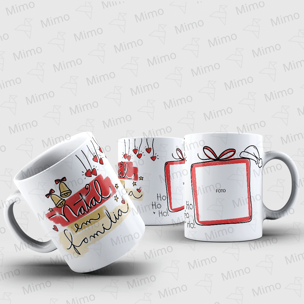 Caneca - Natal em família