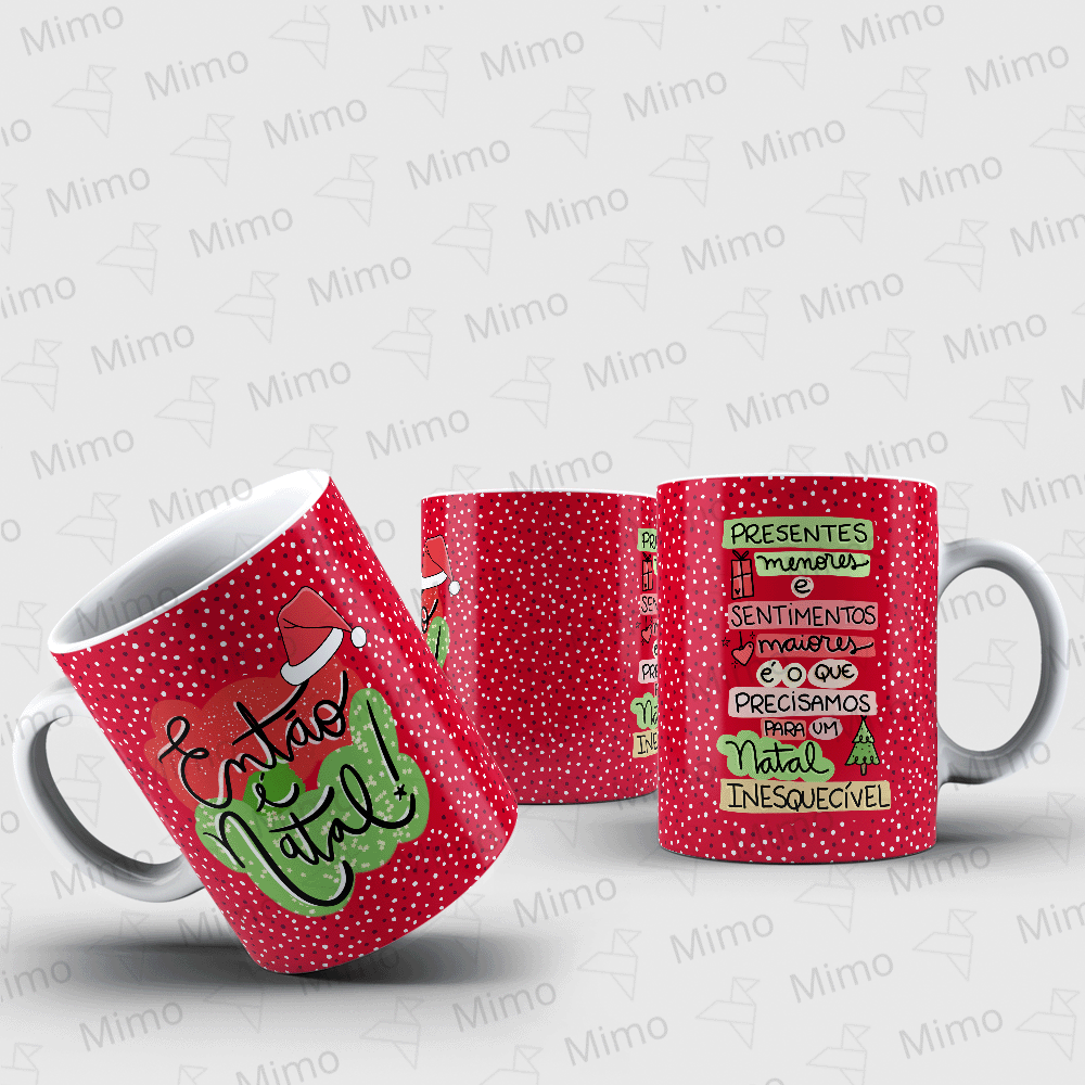 Caneca - Então é Natal