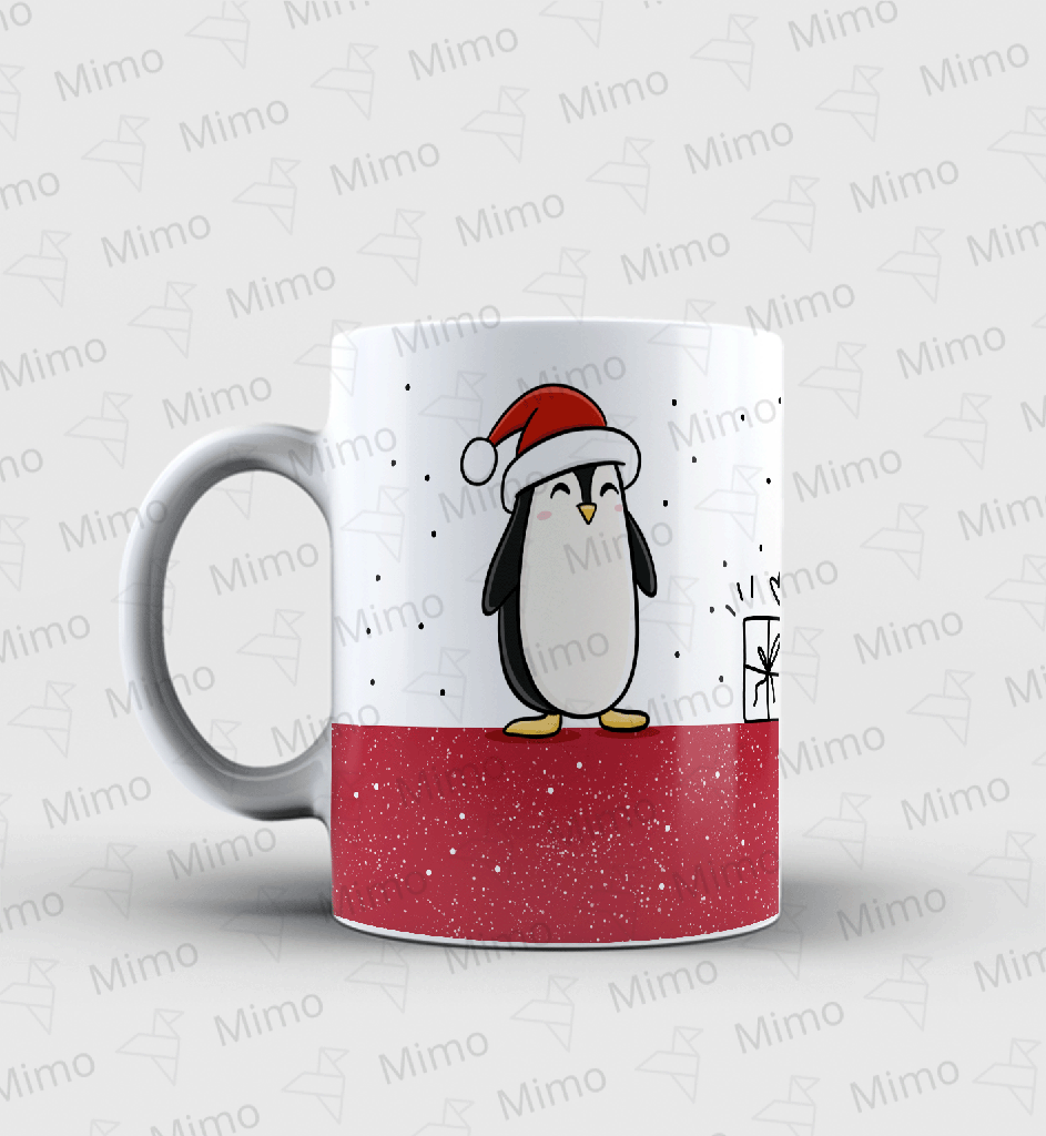 Caneca - Natal Pinguim