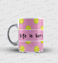 Caneca - Life is better on the court