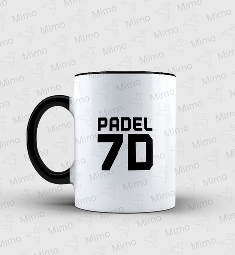 Caneca - Padel 7D - Preta